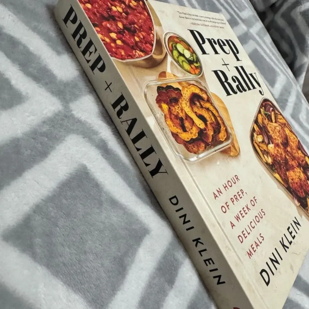 Prep & Rally Cookbook Dini Klein Like New Hardcover Meal Prep Family Dinners